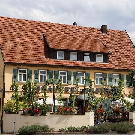 Brauereigasthof Dachsenfranz Zuzenhausen Exterior foto